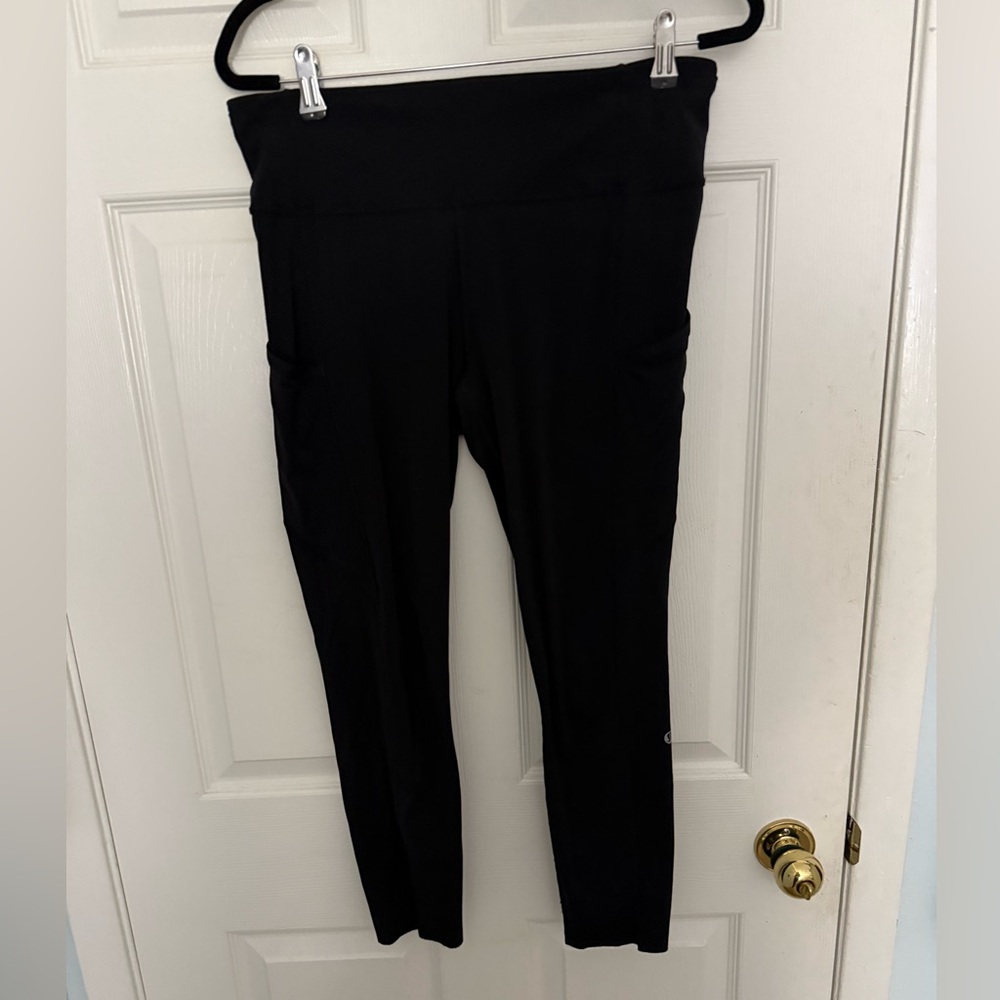 Fast and Free High-Rise Tight 25" 5 Pocket Black